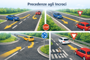 Precedenze agli Incroci: Regole Importanti per la Patente B