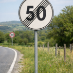 Il segnale mostrato indica la fine del limite massimo di velocità.