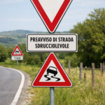 Il segnale mostrato può essere preceduto dal segnale di precedenza.