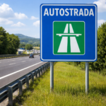 Il segnale si trova all’inizio di un’autostrada.